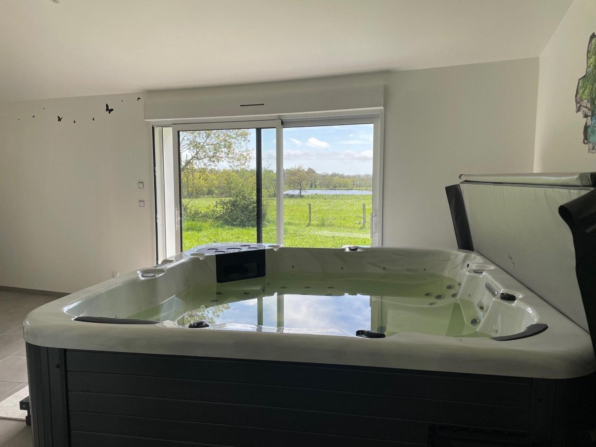 Gite Spacieux Avec Jardin, Spa, Et Equipements Bebe Pres De Pornic - Fr-1-306-1041 Saint-Pere-en-Retz Kültér fotó